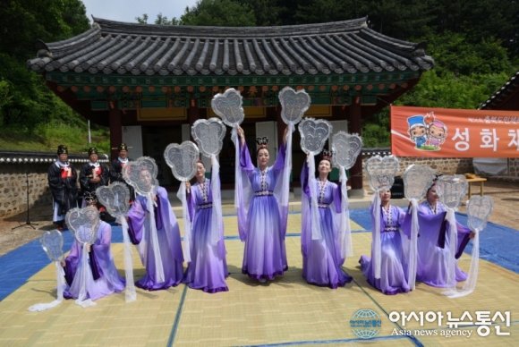 [충북도민체전] 제천시, 자양영당서 성화 채화