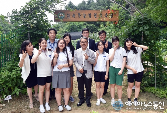 이재정 교육감, 남양주 진접중학교 방문
