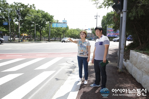 주미희 안산시의원, 개선 공사 현장 준공전 최종점검 나서