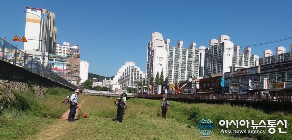 마산회원구, 추석 귀성객 맞이 환경정비 나서