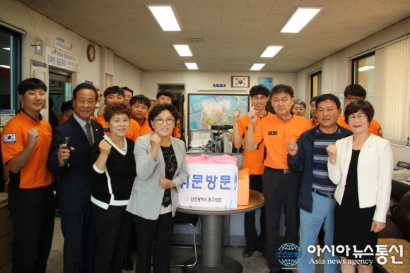 인천 동구의회, 추석 맞아 사회복지시설 및 119안전센터 방문 격려