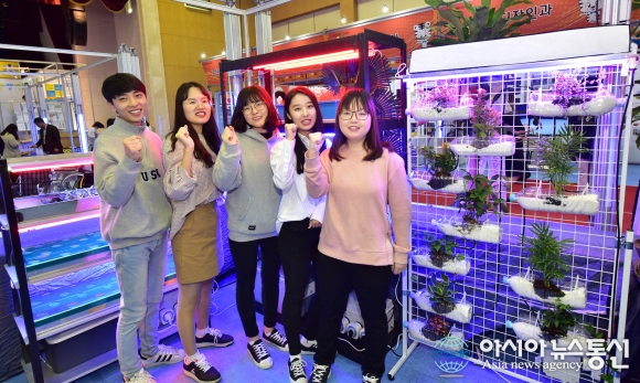 영진전문대 재학생, 스마트팜 식물재배 수익 장학금 기탁