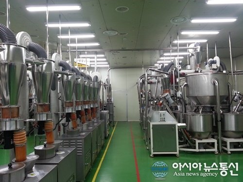 (주)다농식품, 생산라인 증설… 하루 생산량 최대 18톤까지 증가