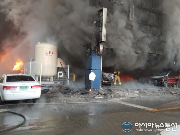 [제천화재] 화재하중 100메가와트급