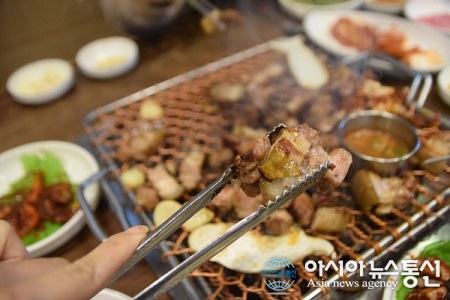 제주공항 근처 흑돼지 맛집 ‘포도원흑돼지’, 서비스 제공 중