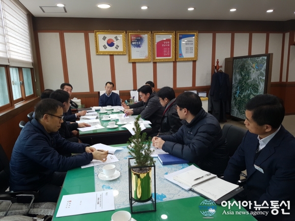 합천군, 무허가축사 추진 관련 건축사 간담회