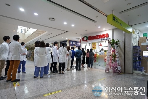 샌드위치카페 브랜드 퀴즈노스 제주대학교병원 입점