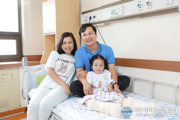충남대학교병원, 베트남 어린이 화상환자 의료지원