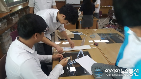 충북생명산업고, 국제지식재산연수원 학생발명체험교육 참여