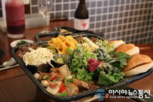 가로수길 맛집 도가 등심, 삼겹, 불고기 등 세 종류 고기 맛볼 수 있는 한상
