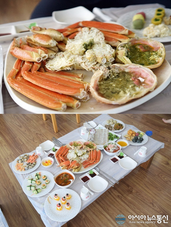 눈과 입이 즐거운 속초 여행 맛집, 신선한 게와 해산물 ‘대포대게회직판장’ 인기