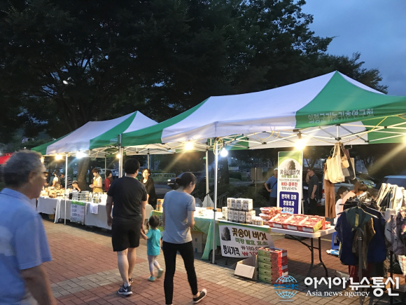 의령군 귀농귀촌연구회, 먹거리·볼거리장터 운영