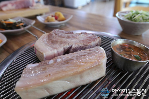 제주도 애월 한림 흑돼지가 유명한 맛집, 도민상회
