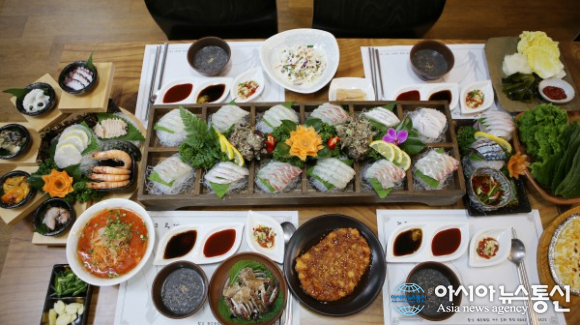 자연산 활어회가 일품인 제주 서귀포 맛집 ‘제주올레횟집’
