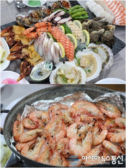 가을 제철 맞은 대하 맛볼수 있는 소래포구 맛집 해남수산