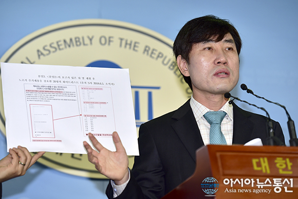 하태경 민주노총 고용세습 기자회견
