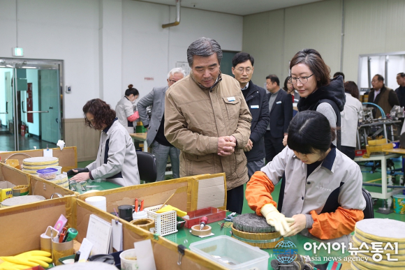 보령시, 기업체 근로자와 현장 간담회 가져