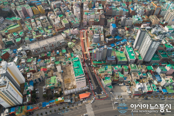 부산 서구 충무쇼핑-천마로 간 도로 뻥 뚫렸다