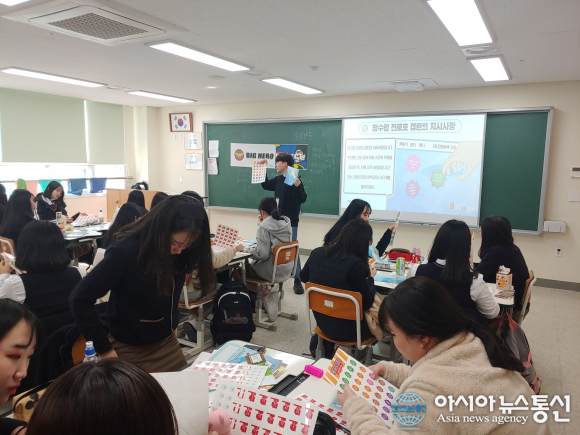 인천금융고등학교 신입생들 빅 히어로로 탄생하다