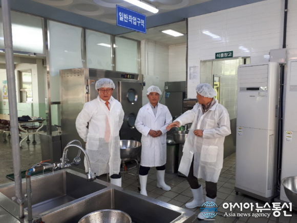 예천교육지원청, 학교급식 특별 점검