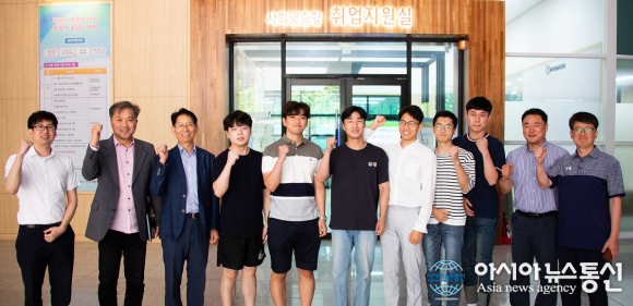 경남과기대 학생, 코스닥 상장사 유니슨에 7명 동시 취업