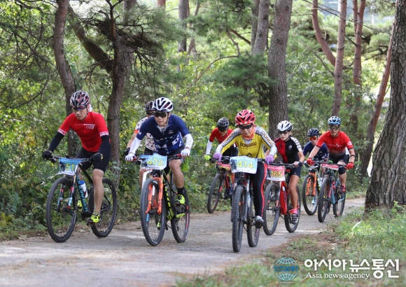 전국 MTB동호인, 밀양 화악산을 달리다