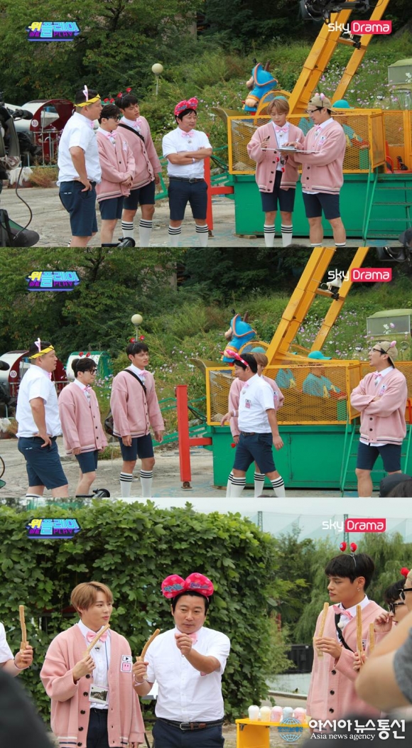 위플레이 국민 MC 강호동, 데뷔 30년 만에 놀이기구 첫 도전!