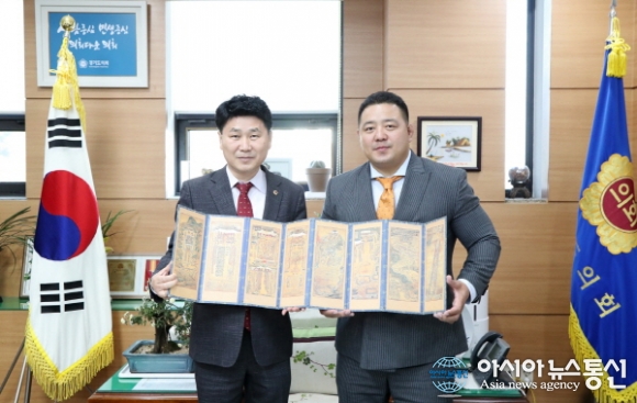 경기도의회 김원기 부의장, 몽골 아이막주 민주당 대표단 접견