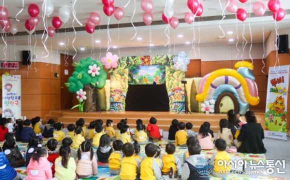 용인시, 어린이 올바른 식습관 향상 공연 선봬 인기몰이