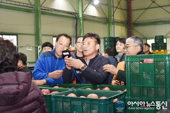 청송군, 농산물공판장 8일 개장