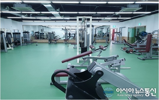 영동군문화체육센터 체력단련실, 내달 1일 새단장 마치고 재개장