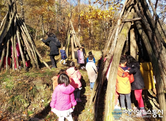 충남 천안시, ‘숲에서 놀자’ 유아숲체험원으로 오세요!