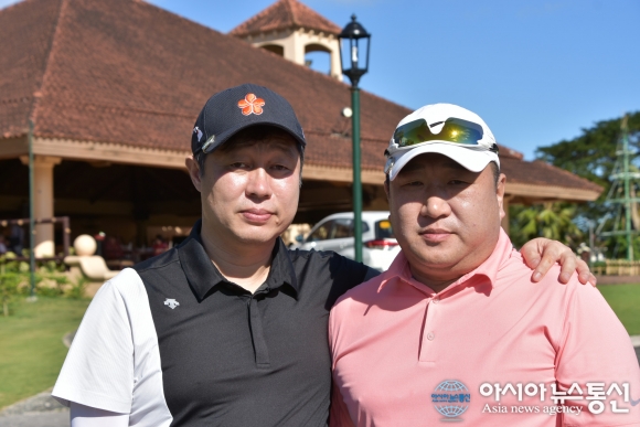 [아통 포토] VVIP 친선 골프대회 참가한 팜투어 관계자들