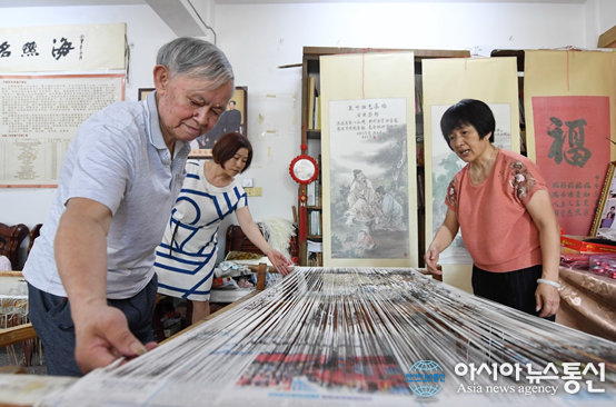 중국, 푸젠 융춘 천년지직화의 전승