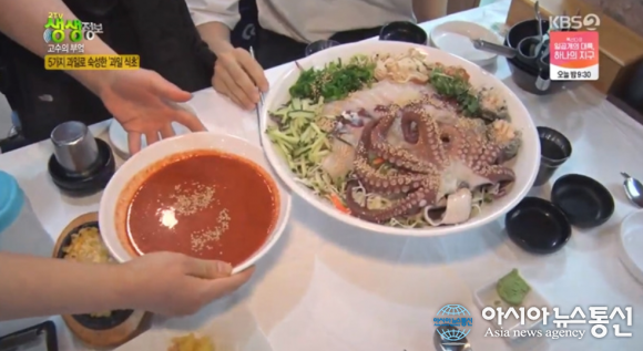 2TV 생생정보‘ 대왕 물회·황제 해신탕 맛집 싱싱연신내횟집 위치는?