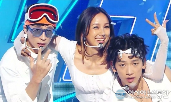 싹쓰리, 쇼! 음악중심서 블랙핑크·화사 제치고 1위...2관왕 달성