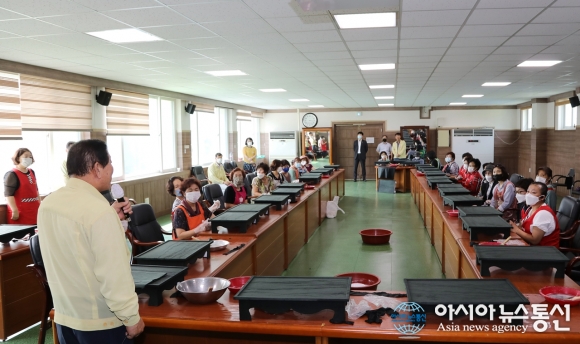 생활개선함안군연합회, 산인면에서 농촌생활문화 첫 과제교육