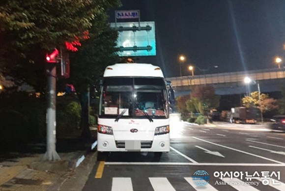 SK매직, 버스 불법 주차 대기업이 불법이 웬 말