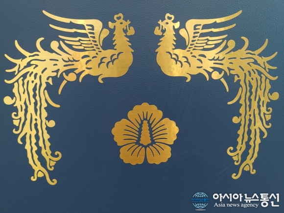 대통령 봉황 표장 볼 수 있는 청와대 사랑채 놀러가세요~~