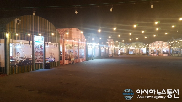 목포 항구 포차 코로나19로 운영시간 조정