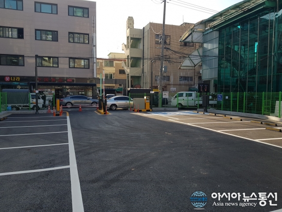 부평구 십정종합시장, 주차환경개선사업으로 공영주차장 준공