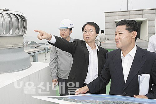 장만석 경제부시장, 산하지구 현장 점검