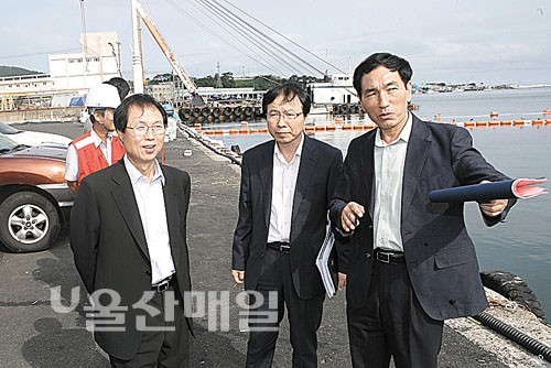 경제부시장, 오염정화사업 현장점검