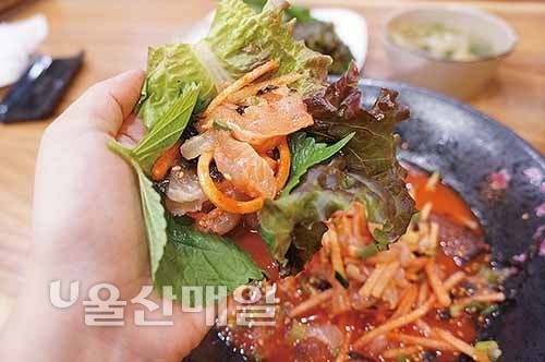 [울산맛집] 새콤달콤 눈이 번쩍!… 물회, 어디까지 먹어봤니?