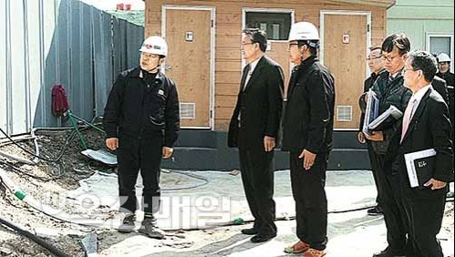 김도헌 종합건설본부장, 사업장 애로사항 점검