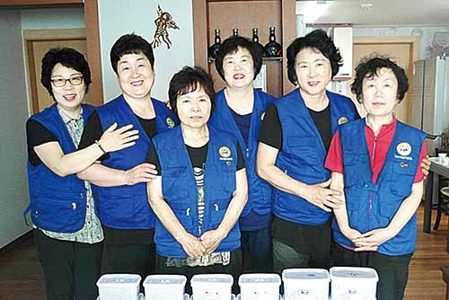 일산동바르게살기위, 불우이웃 12세대에 밑반찬