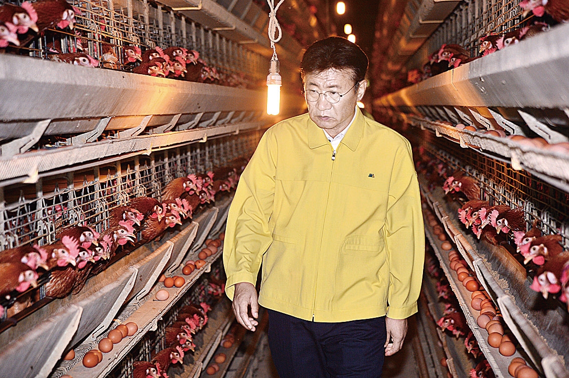 이선호 울주군수, 가축 폭염피해 상황 점검