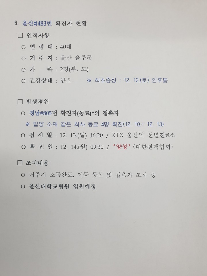 (종합)코호트 격리 울산 양지요양병원서 47명 추가 확진… 사망자 2명도