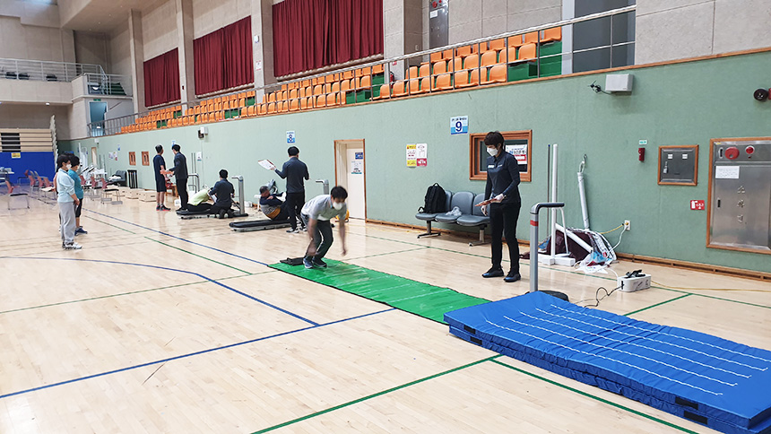 양산시시설관리공단, 찾아가는 국민체력100체력인증센터 운영