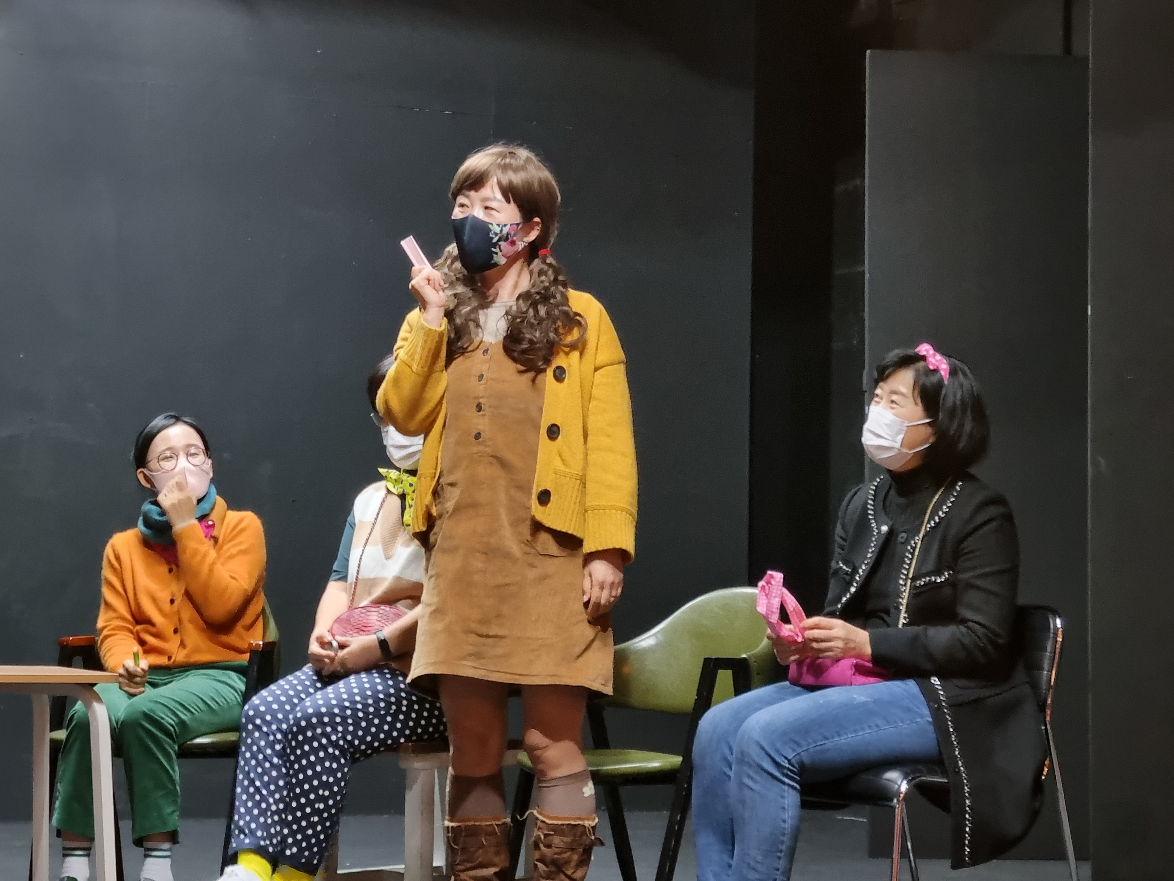 문인극회 쫄병전선, 청자다방 미스 김